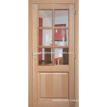 MDF Glass Panel Door with Adjustable Door Hinge